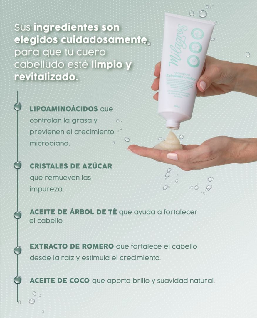 Shampoo Exfoliante Capilar