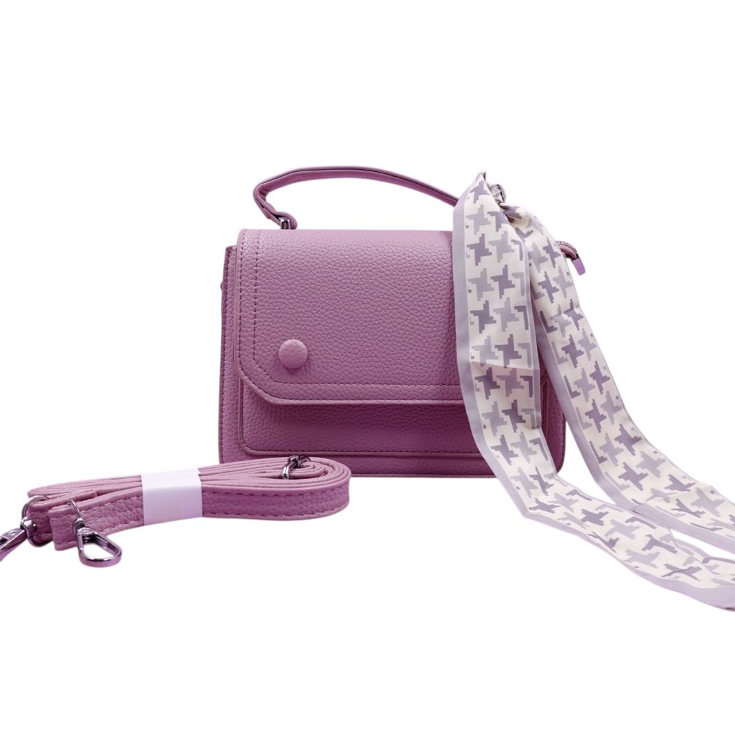 BOLSO ELEGANTE DAMA BROCHE BOTON FS-53