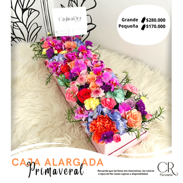 Caja Alargada Deluxe Primaveral - imagen 1