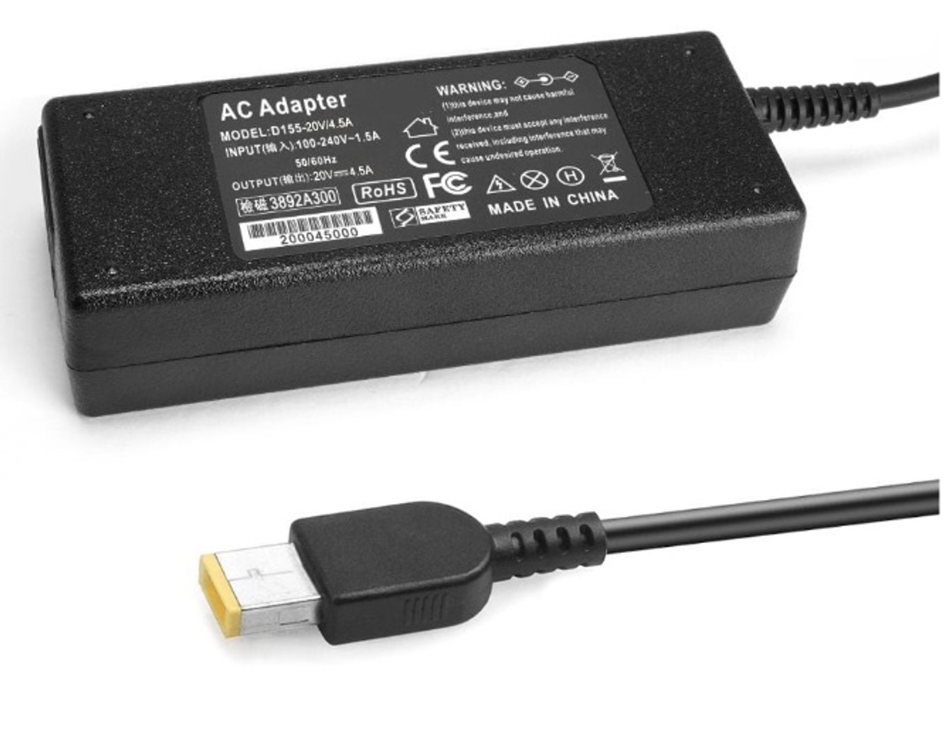 Todo en Uno LENOVO 20V 4.5A 90W Punta Cuadrada