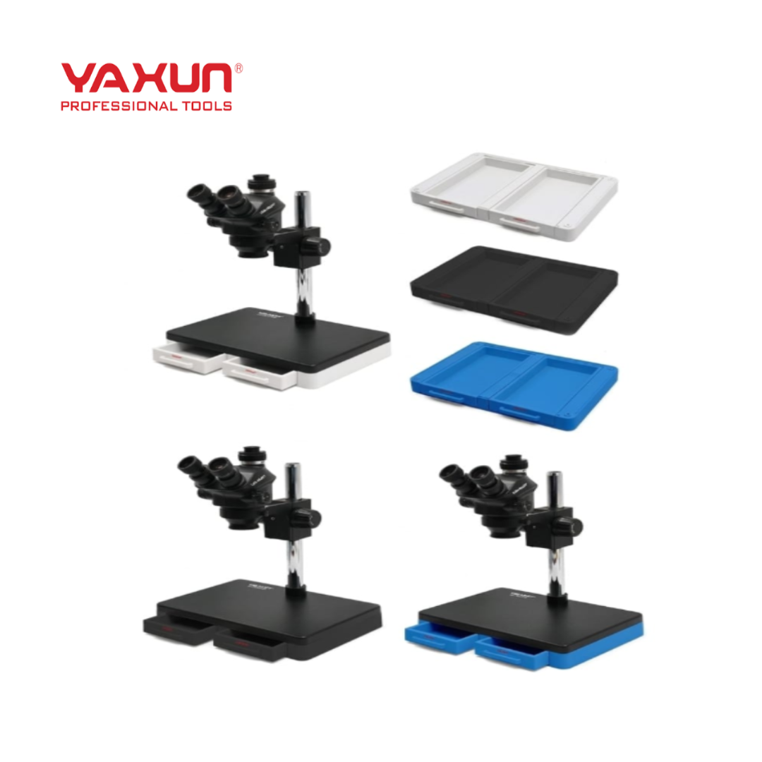 CAJA DE ALMACENAMIENTO PARA MICROSCOPIO YAXUN YX-2505 (NEG)
