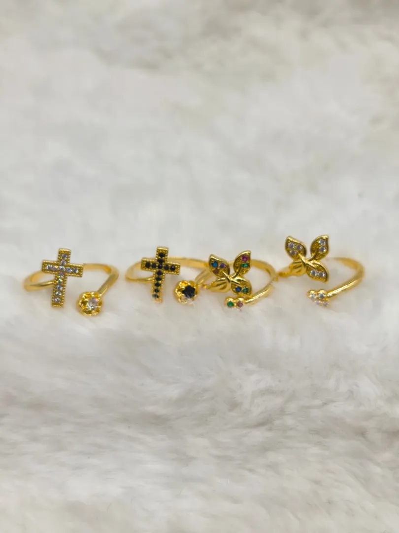 Anillos en covergold 