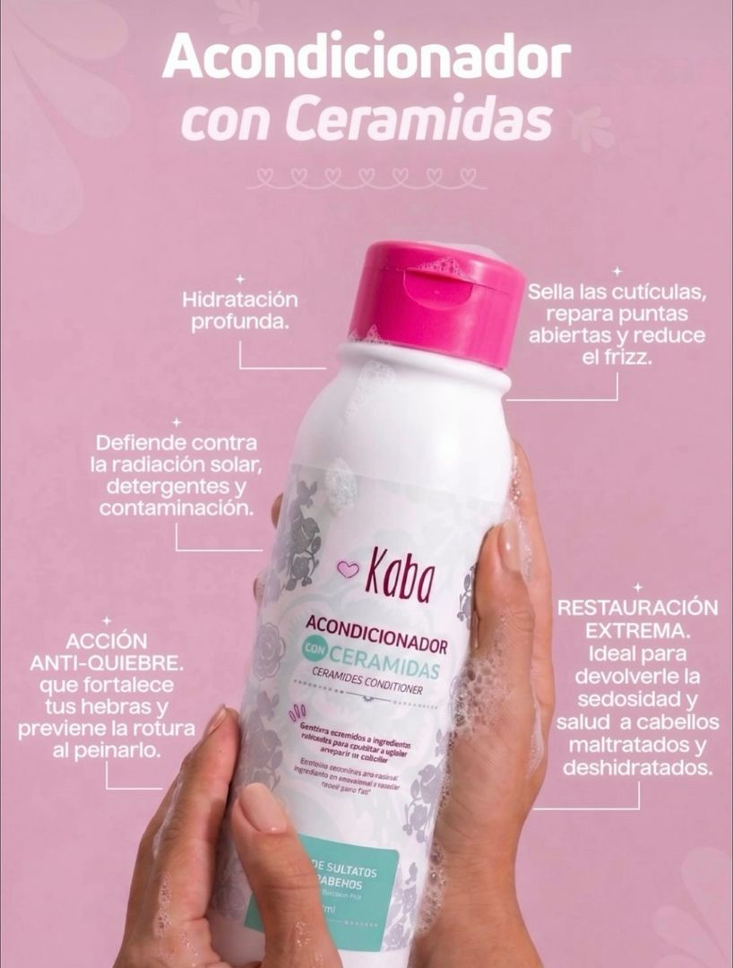 Acondicionador con ceramidas 
