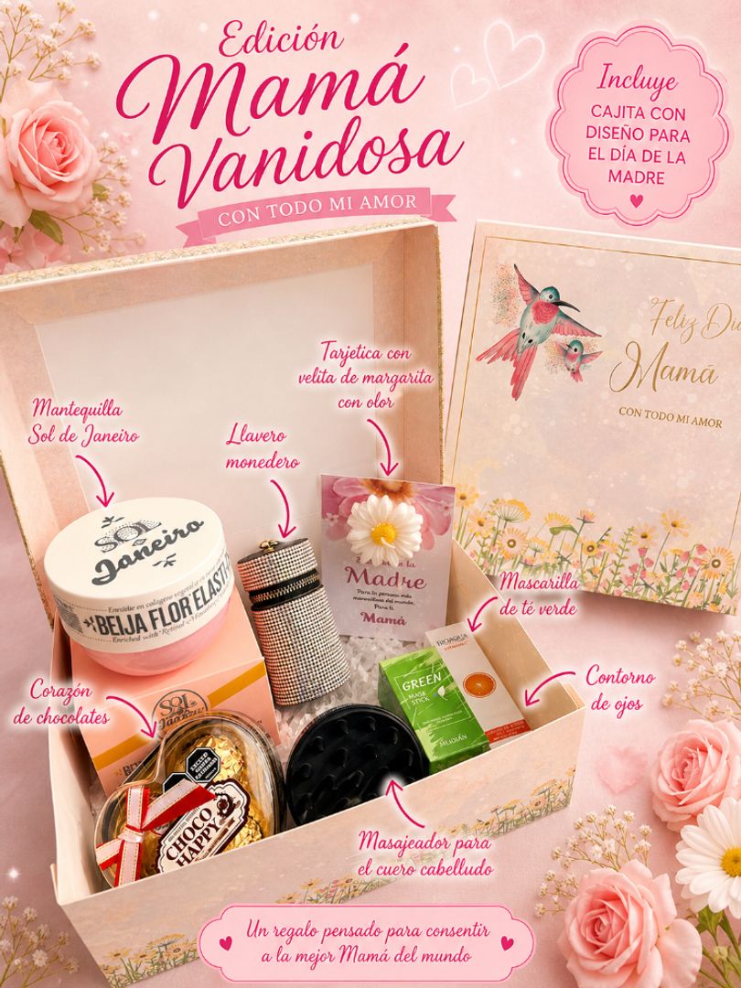 Cajita mamá vanidosa 