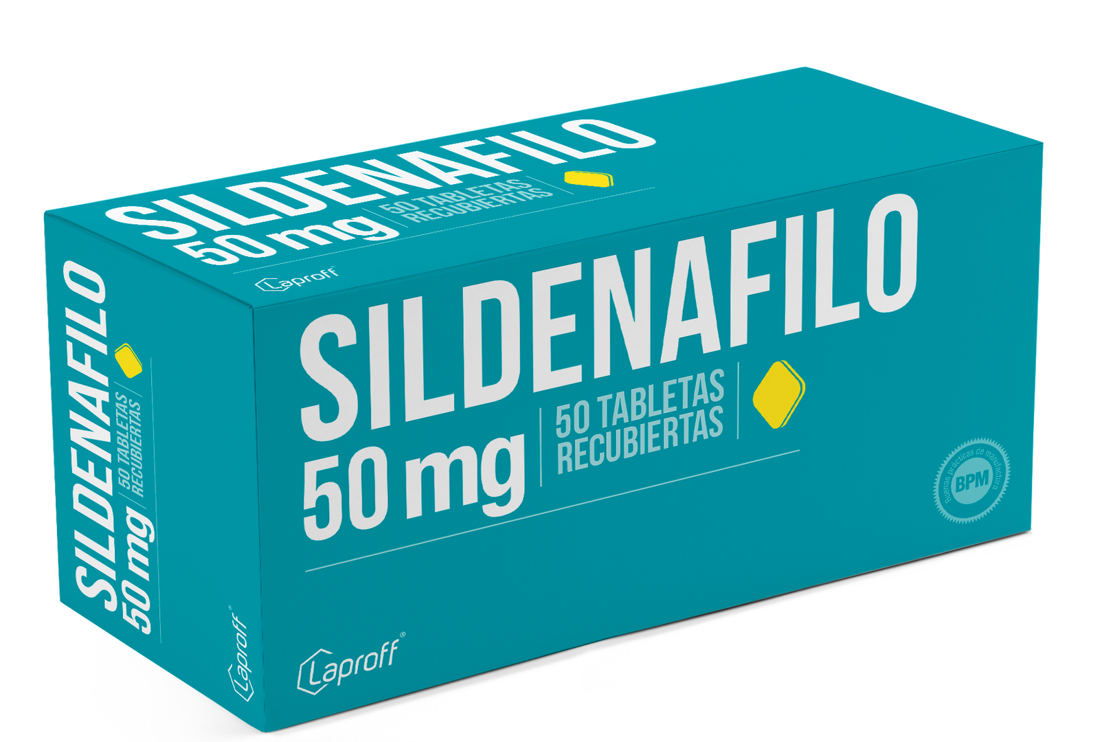 SILDENAFILO 50 MG LAPROFF SOB X 2 TAB
