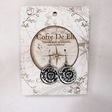 Imagen del producto ARETES SOL Y LUNA 