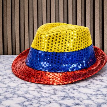 Imagen del producto SOMBRERO VAQUERO LENTEJUELAS 