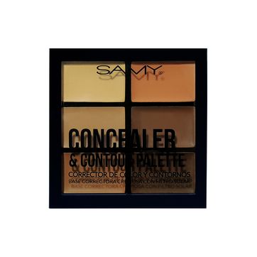 Imagen del producto PALETA DE CORRECTORES DE COLOR Y CONTORNOS SAMY MEDIUM DARK