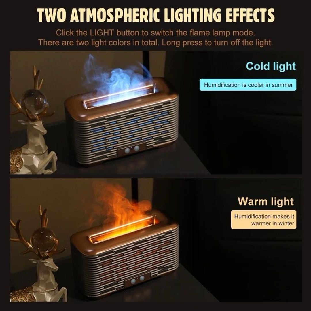 Humidificador chimenea
