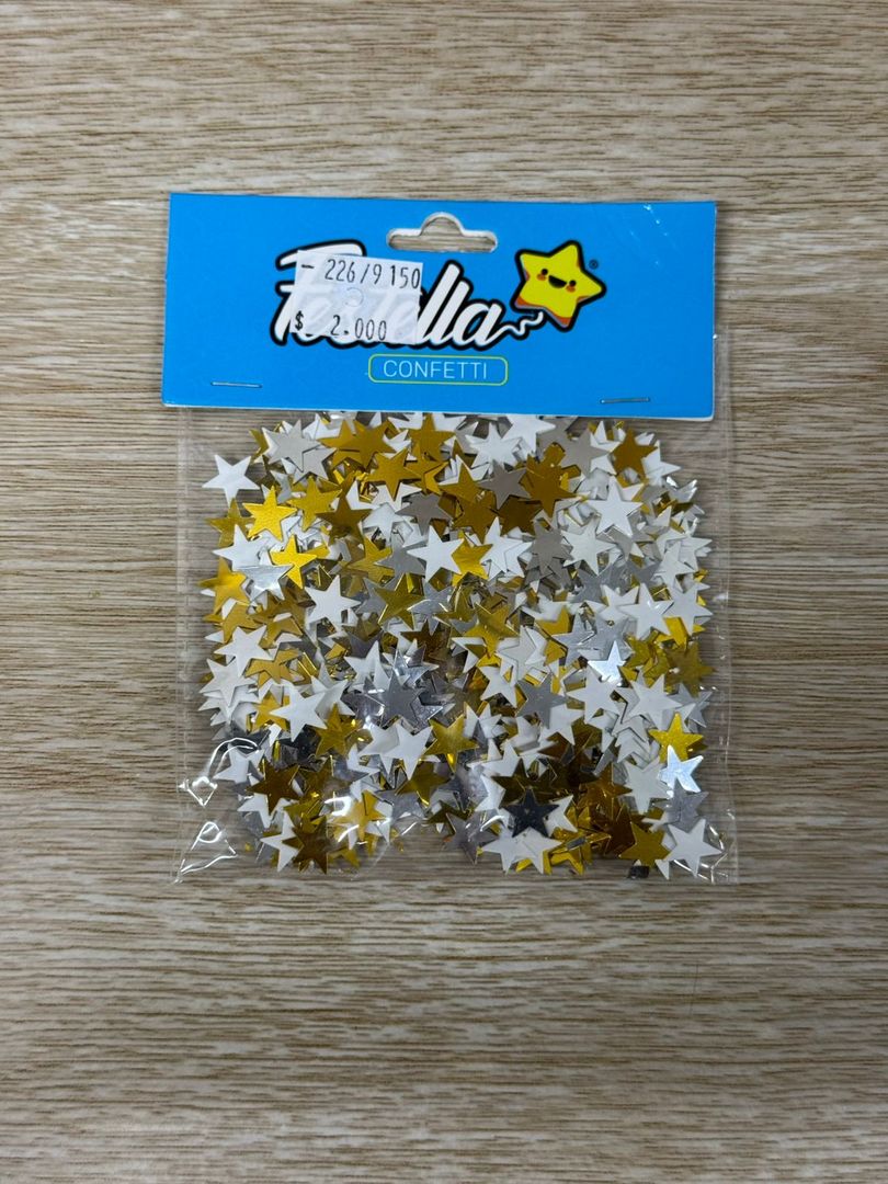 226 CONFETI ESTRELLA