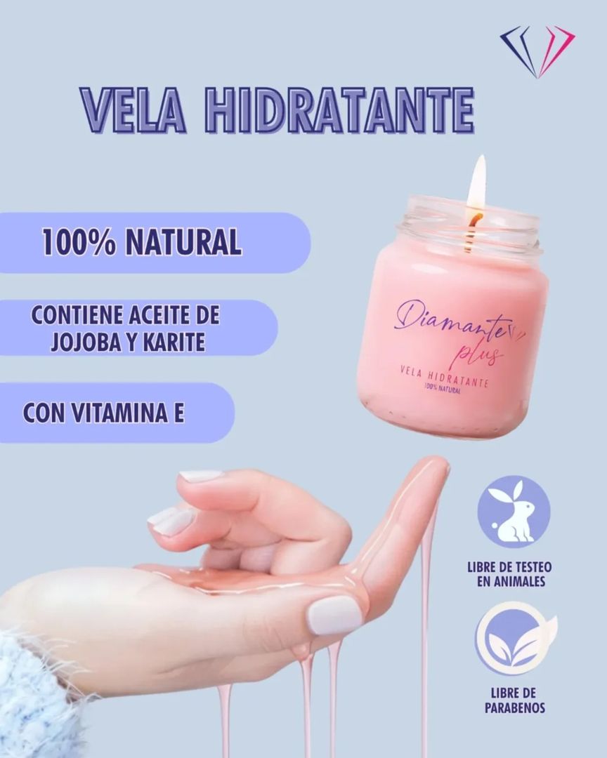 Vela Hidratante 100gr