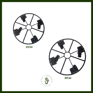 SOPORTE METALICO DE RODACHIN - imagen 2