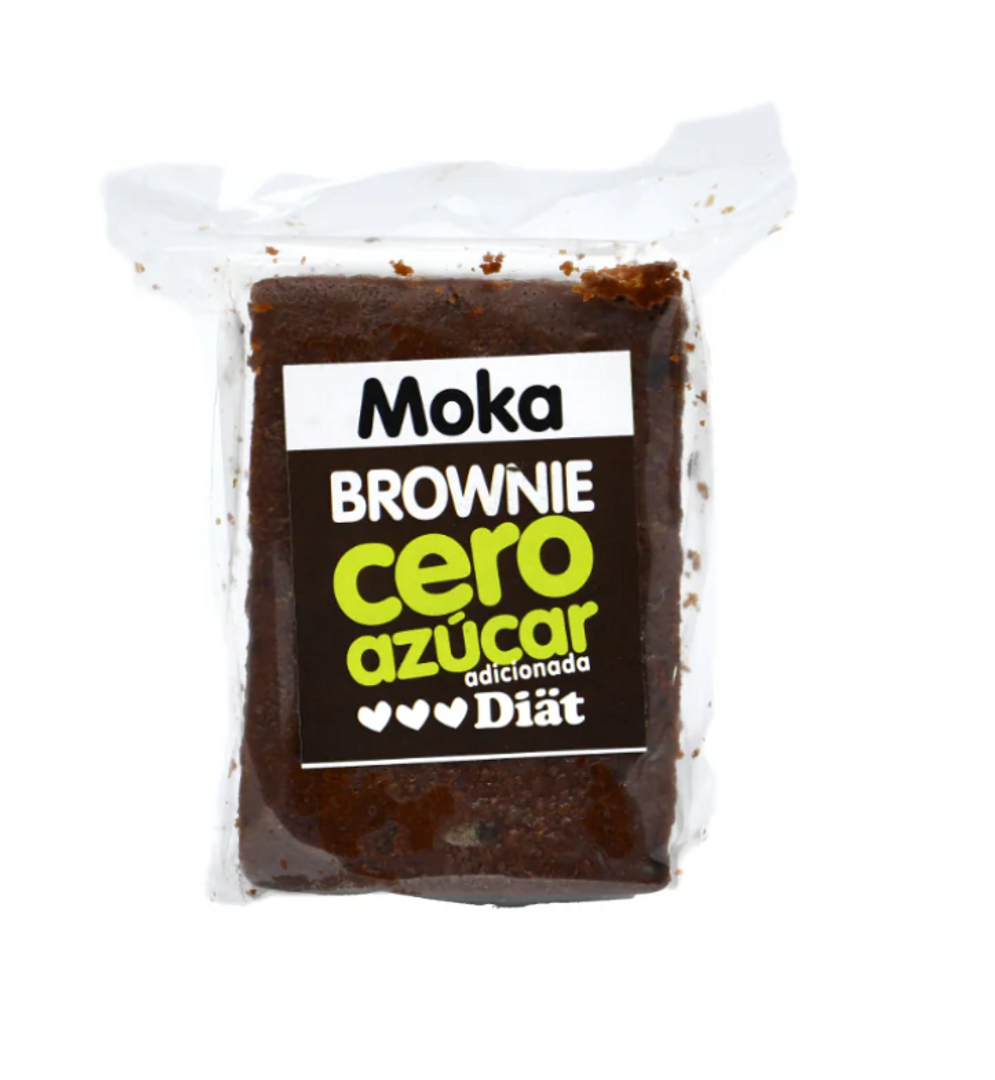 BROWNIE MOKA SIN AZUCAR DIAT