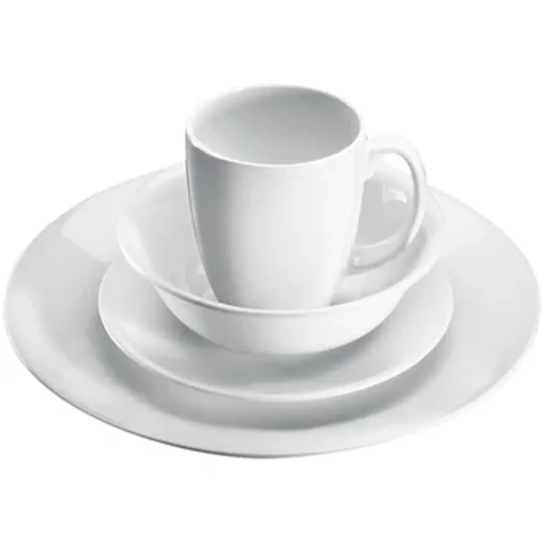 VAJILLA BLANCA CORELLE