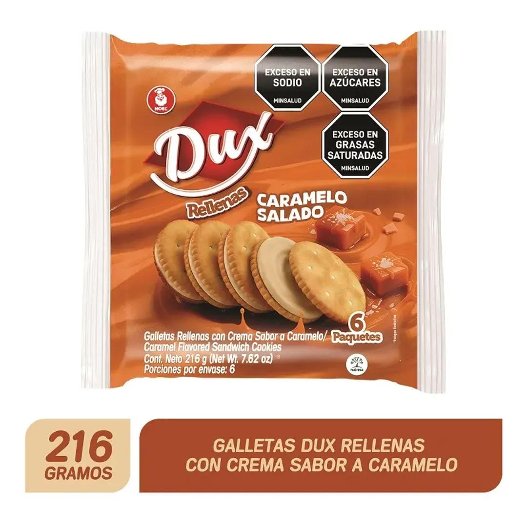 DUX RELLENA CARAMELO SALADO*6*216G