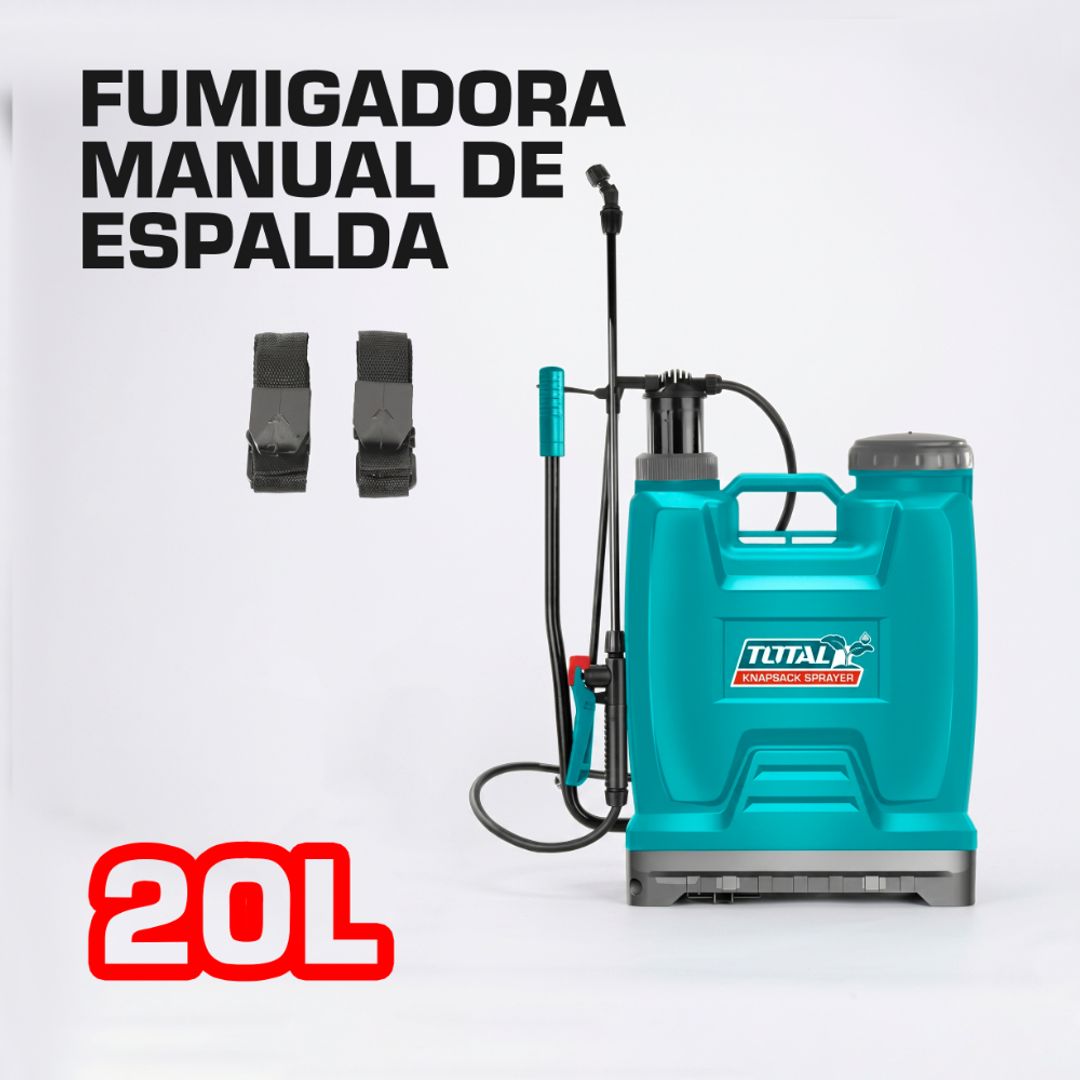 FUMIGADORA MANUAL DE ESPALDA 20 LITROS 