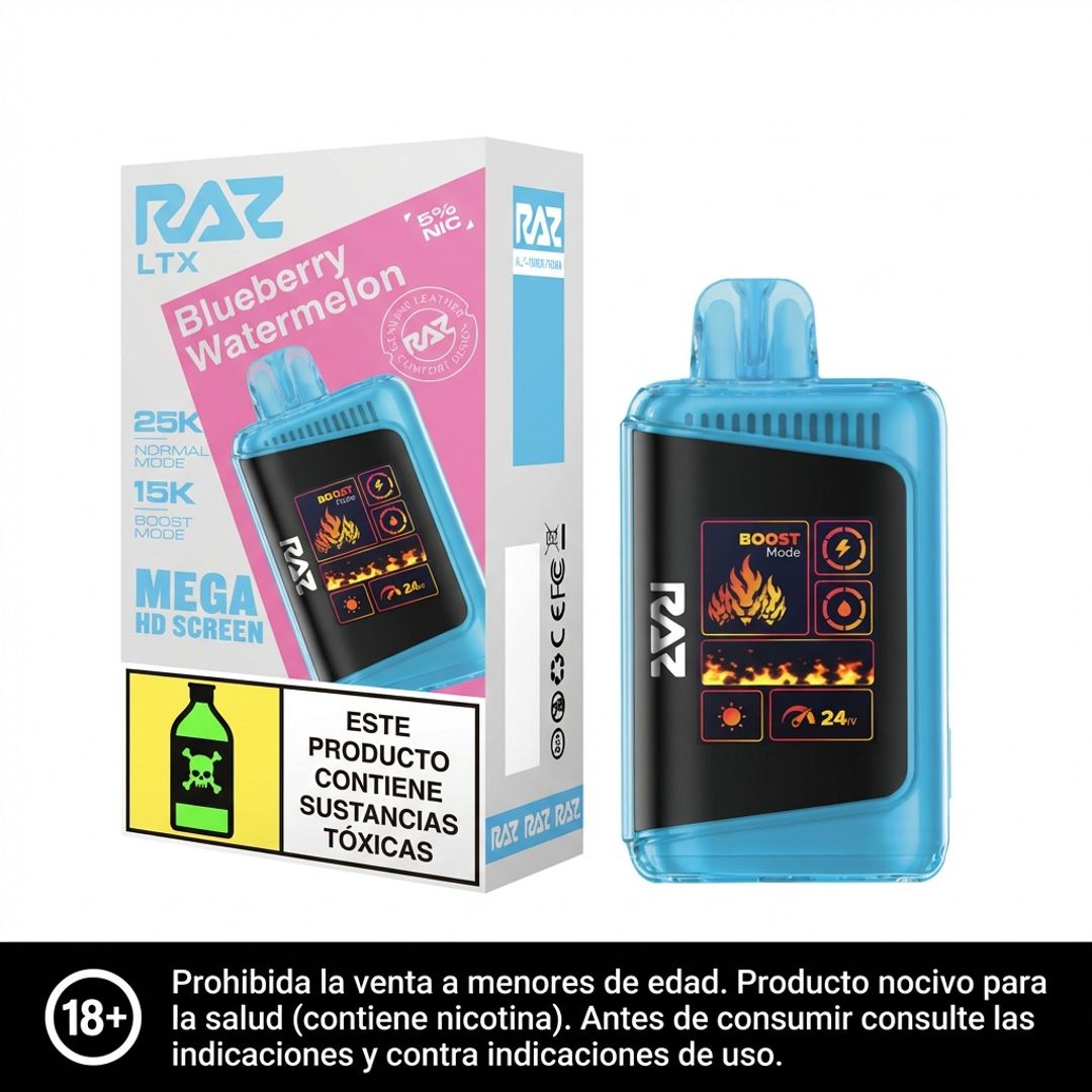 Raz Blueberry Watermelon 25.000 Puffs