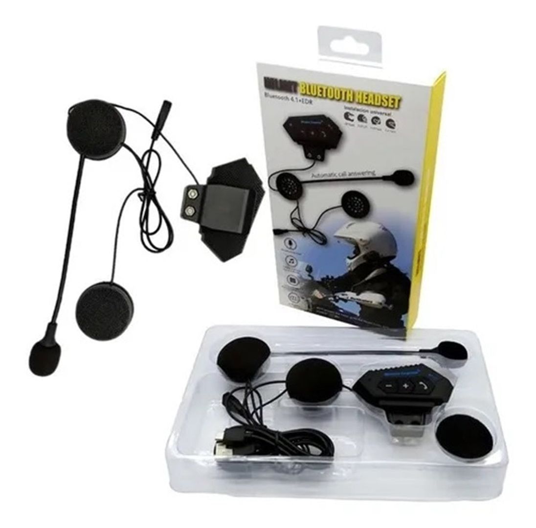 INTERCOMUNICADOR BLUETOOTH PARA MOTOCICLETA