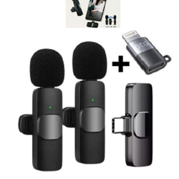 Imagen del producto MICRÓFONOS SET X2 K9 PARA CELULAR