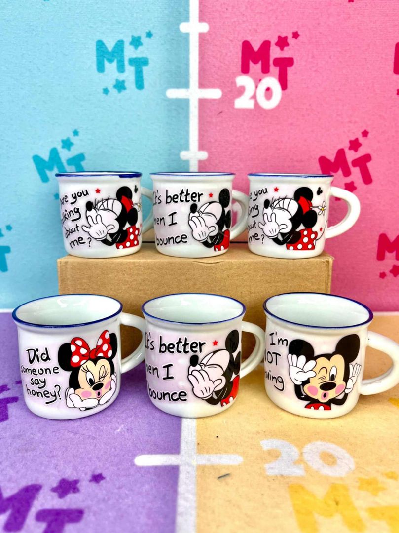 Set Pocillos Personajes