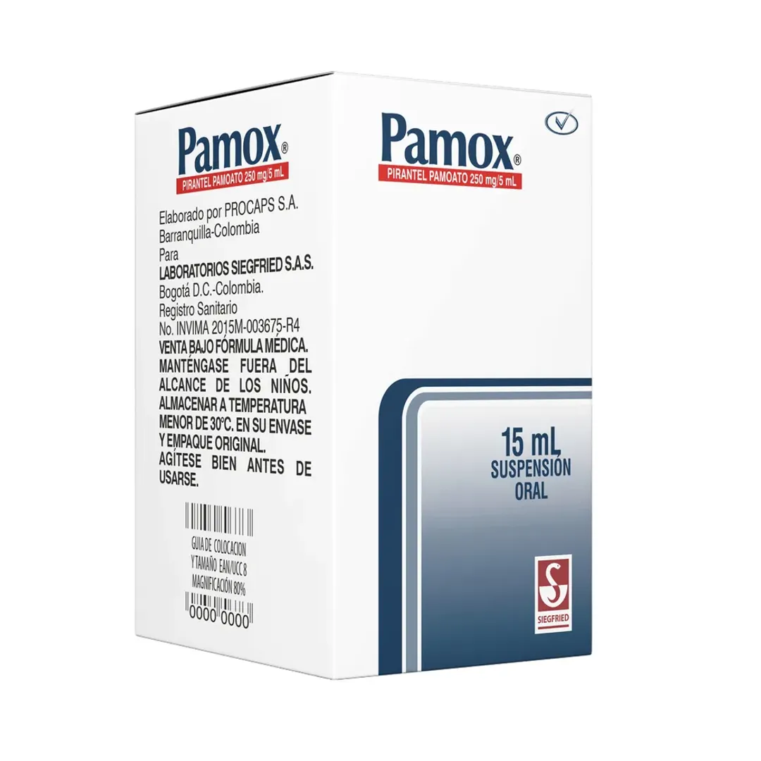 PAMOX 250MG SUSP FCO X 15 ML