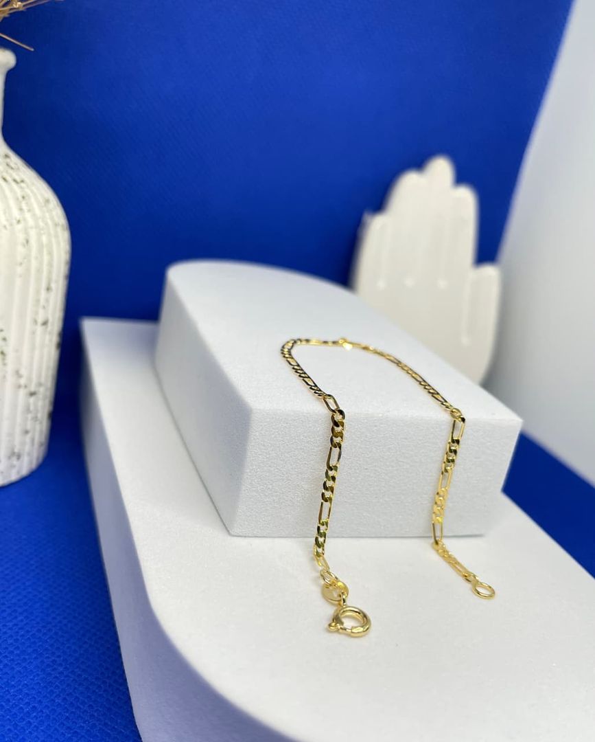 Pulsera cartier 3*1 de 2mm de 18cm 