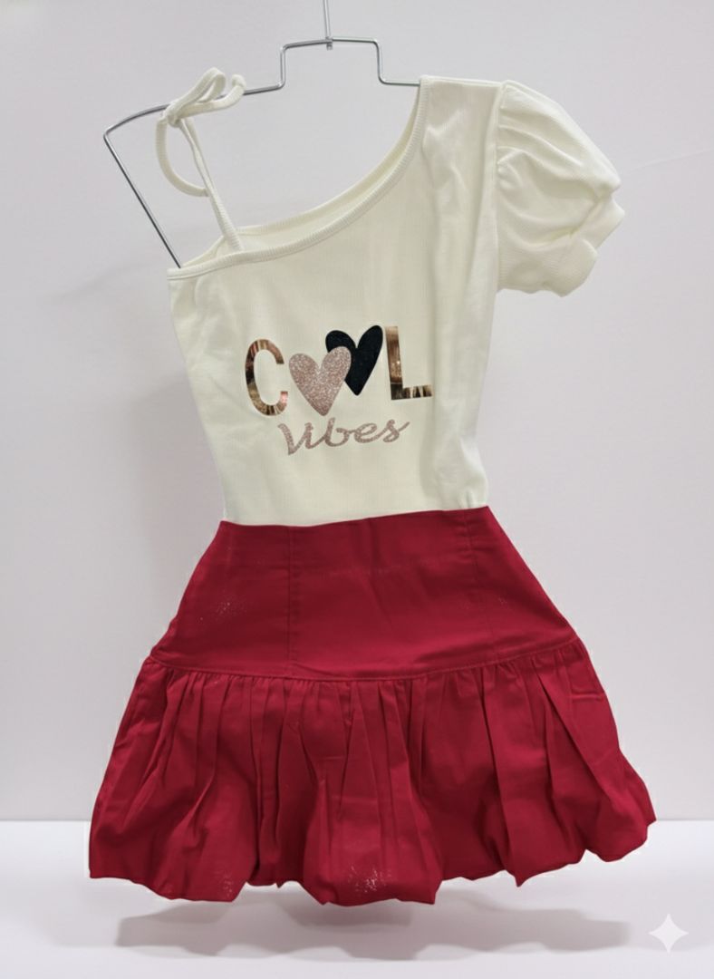 CONJUNTO DE FALDA GLOBO