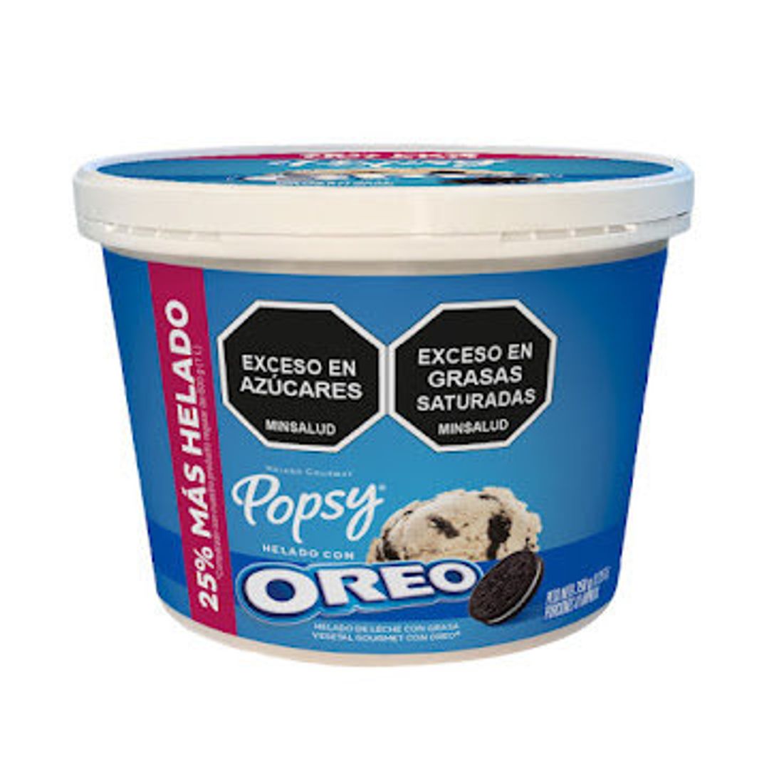 HELADO POPSY OREO*1L EXTRA