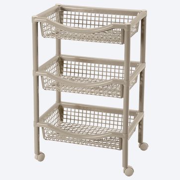 CANASTA MOVIL RECTANGULAR TAUPE RIMAX 3751	 - imagen 1