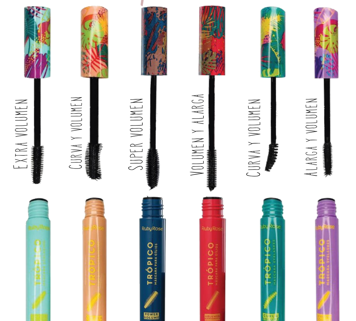 Pestañina Ruby Rose Trópico 