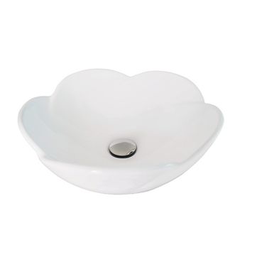 Imagen del producto LAVAMANOS PORCELANA FLOR