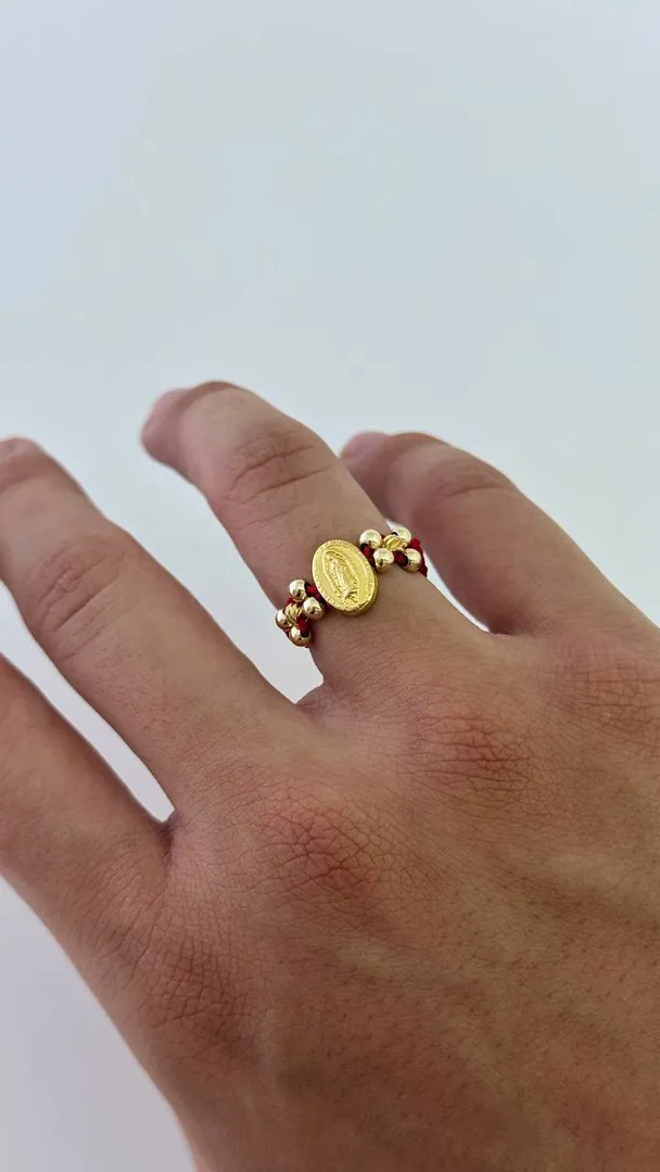 ANILLO ARTESANAL DE VIRGEN