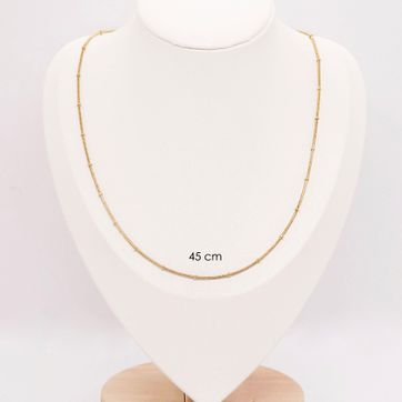 Imagen del producto CADENA COLA RATÓN BALÍN ACERO