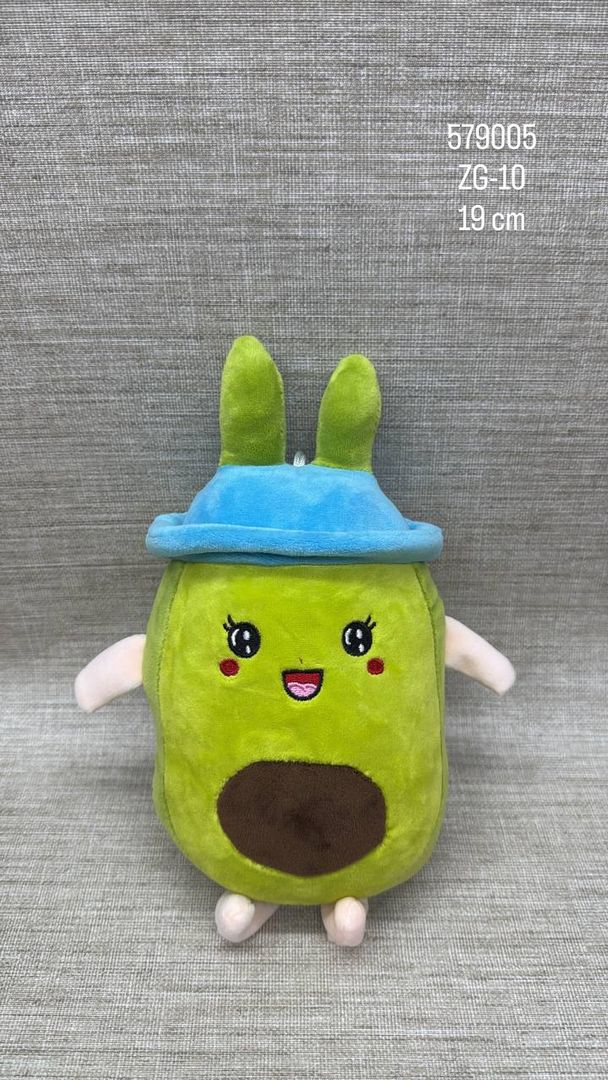 AGUACATE CON GORRITO AZUL 19 CM