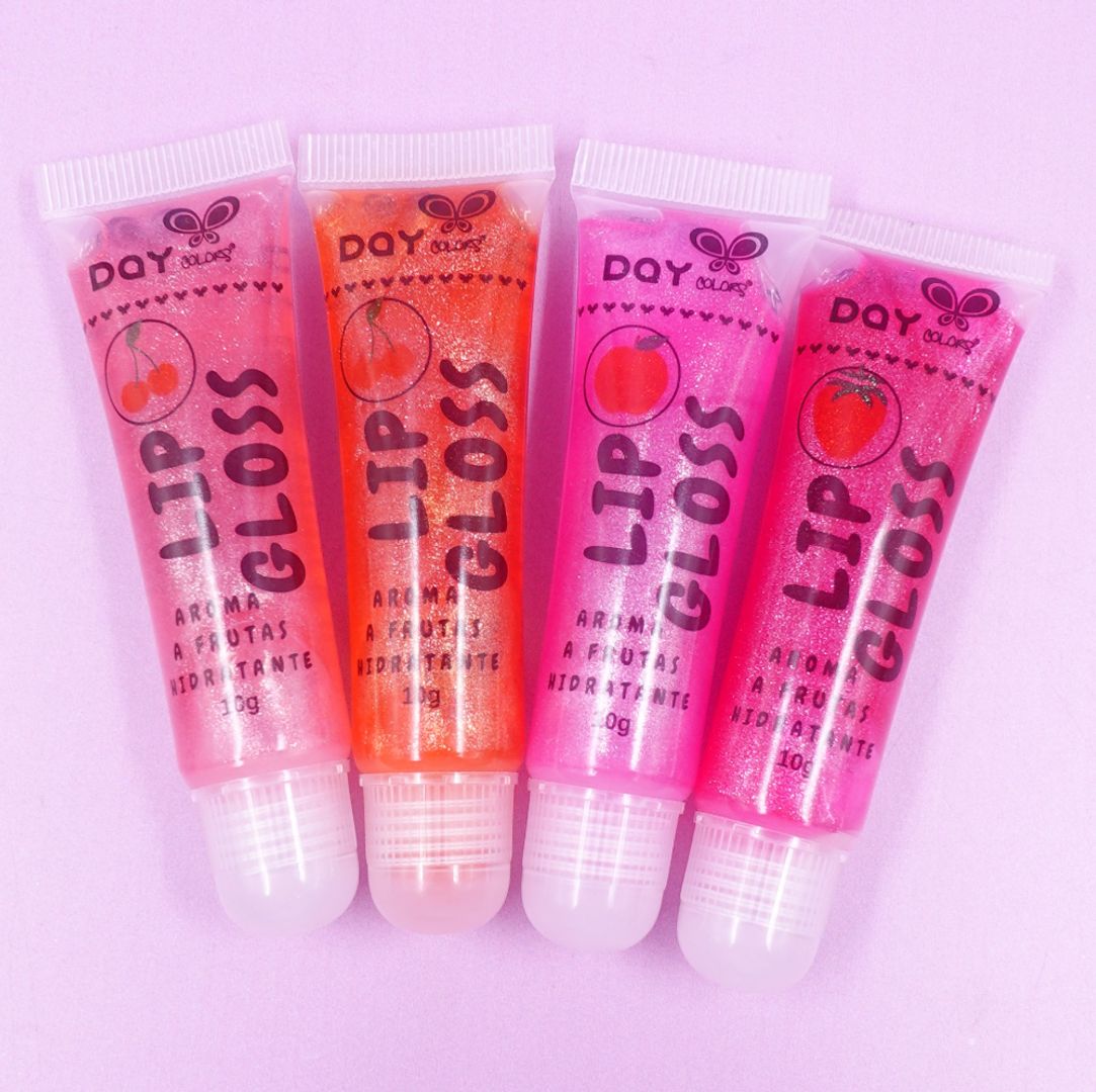 LIP GLOSS CON DESTELLOS DAY COLORS