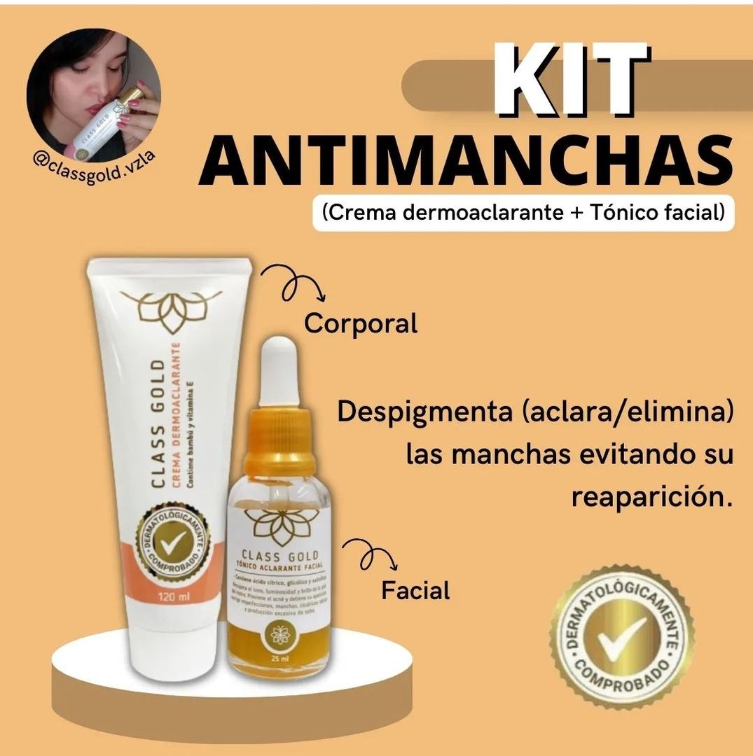 Kit antimanchas classgold 