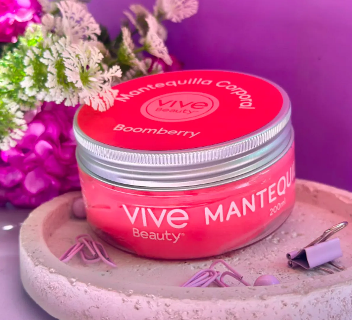 MANTEQUILLA CORPORAL BOOMBERRY VIVE BEAUTY - 200ML