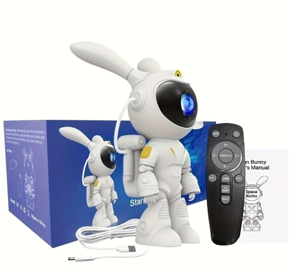 Proyector Conejo Astronauta 