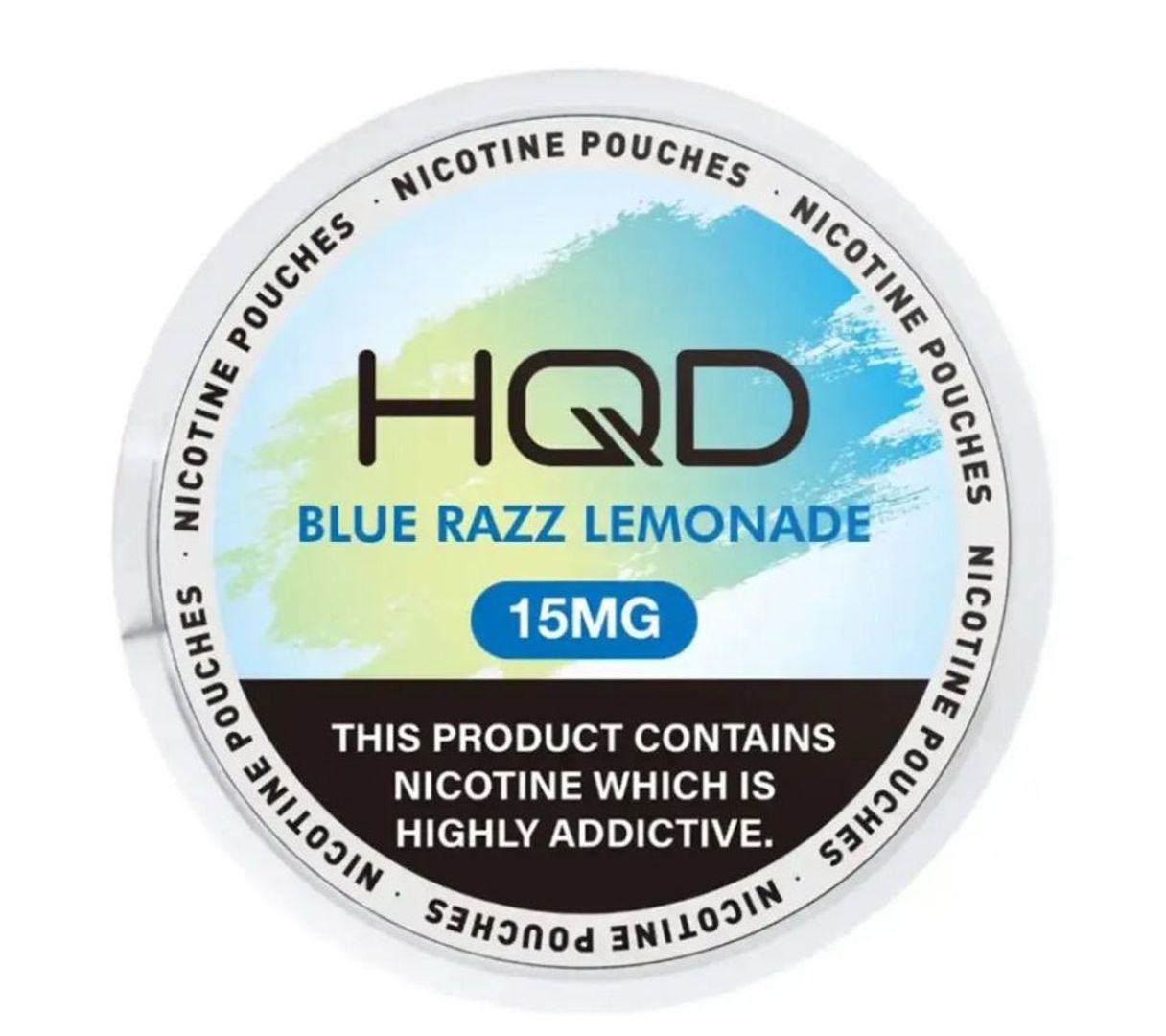 HQD Blue Razz Lemonade 15mg Parches De Nicotina