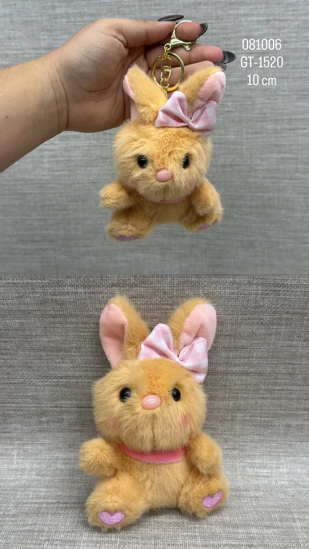 LLAVERO DE CONEJITA 10 CM