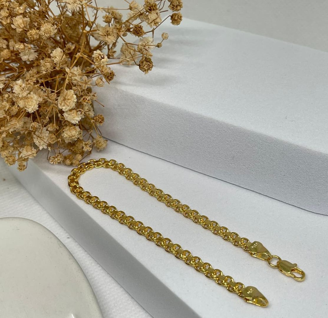 Pulsera tejido chino 4mm de 18cm
