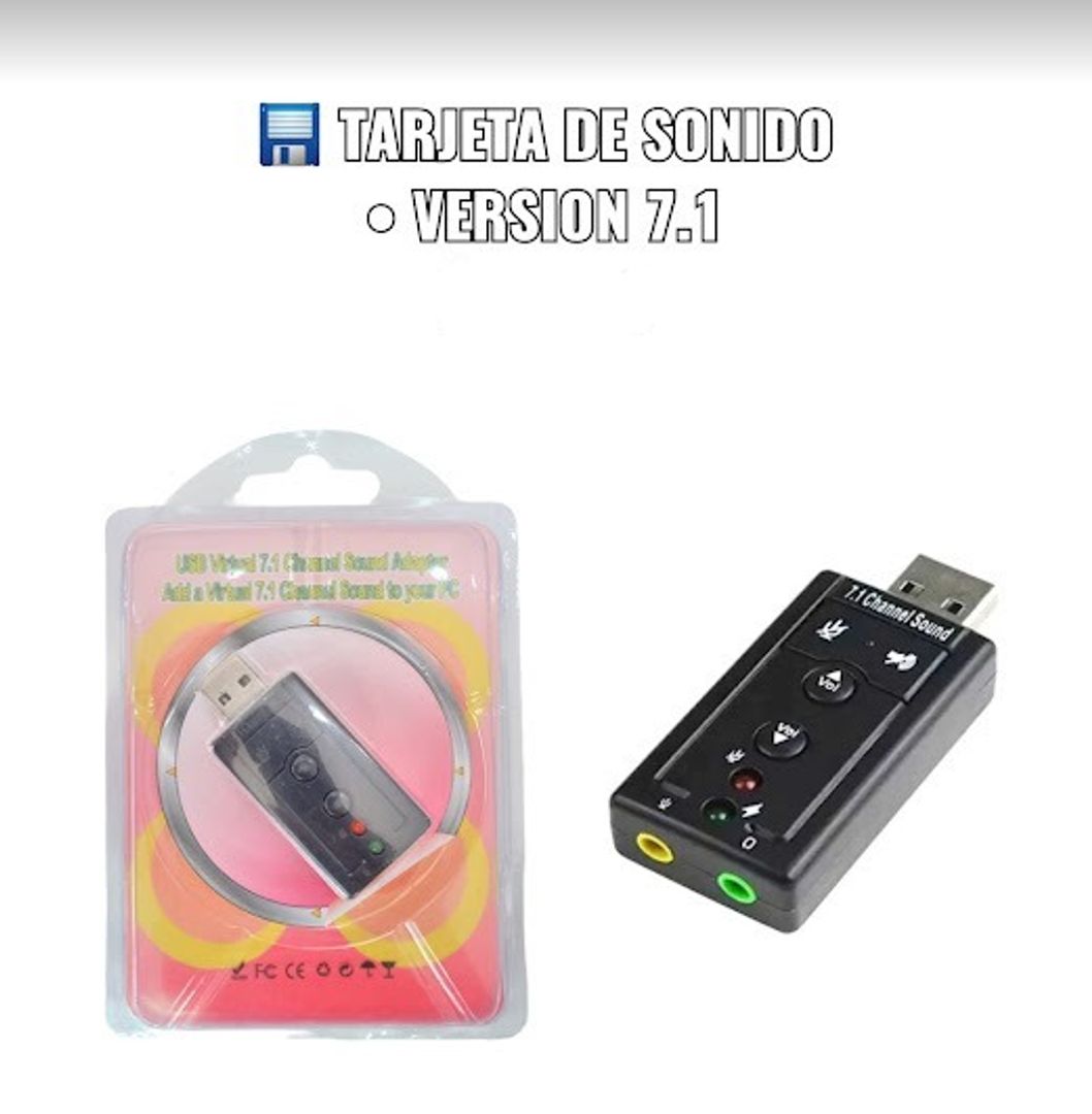 TARJETA DE SONIDO