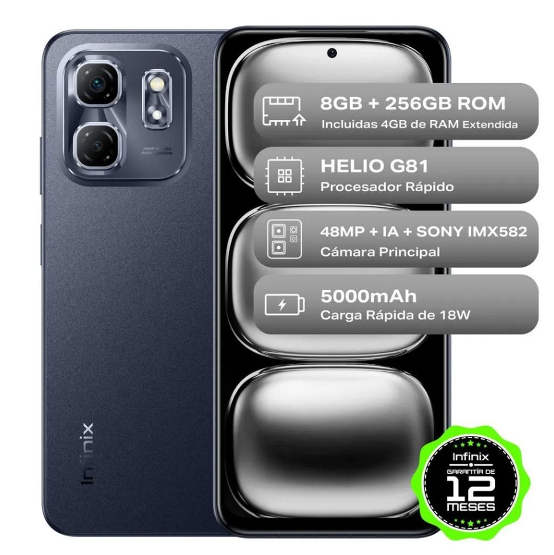 CEL INFINIX HOT 50i /4GB RAM/256 GB