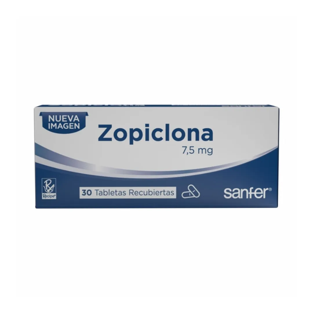 ZOPICLONA 7,5MG RECIPE DIS X 30 TAB