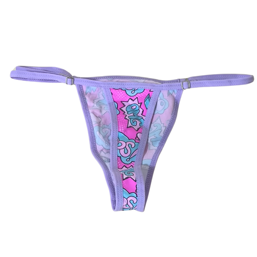 TRIO TANGA SURTIDA (ANCHA ATRAS)