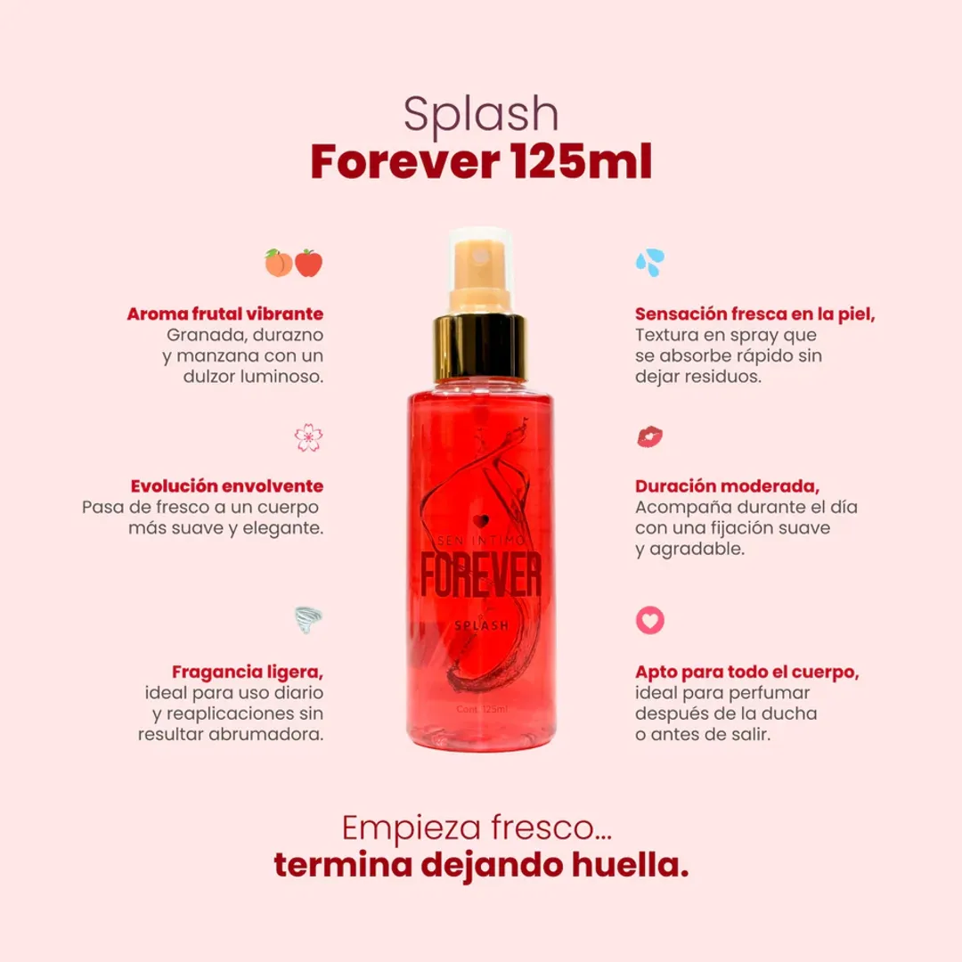Forever Splash Con Pheromonas X 125 Ml
