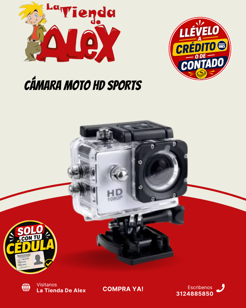 CÁMARA MOTO HD SPORTS