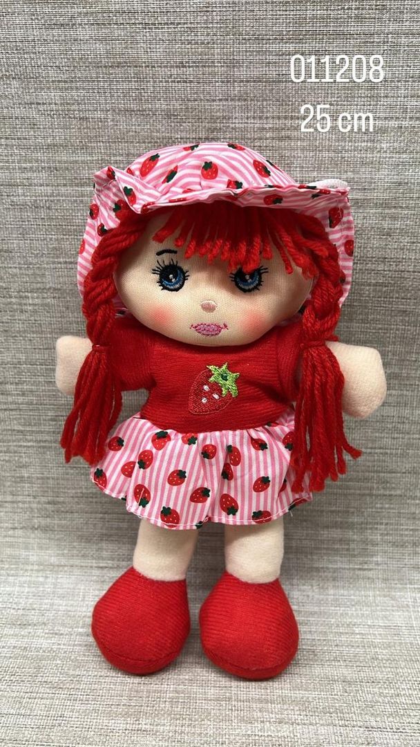 MUÑECA BORDADA 25 CM 