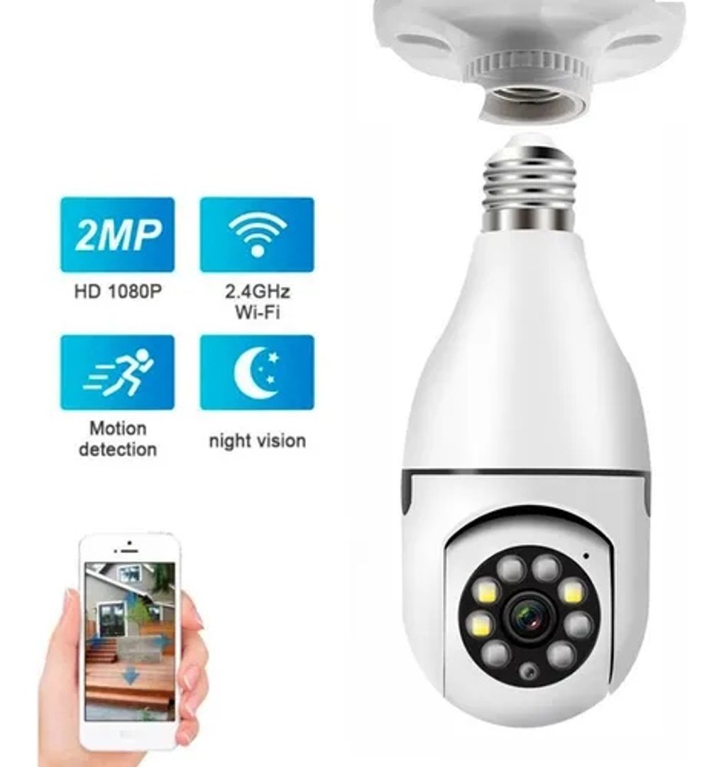 Cámara Robótica Bombillo