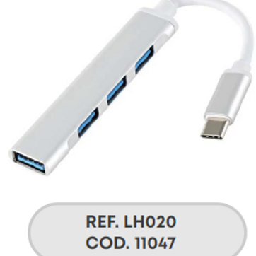 Imagen del producto HUB USB TIPO C X4 USB A 3.0